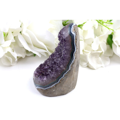 Ametyst geoda č. 1037 (123x70x59 mm) | Levné Minerály