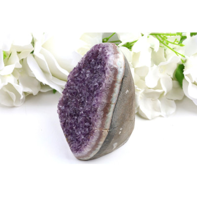 Ametyst geoda č. 1038 (108x71x73 mm) | Levné Minerály
