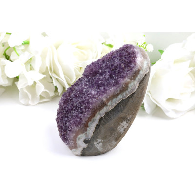 Ametyst geoda č. 1041 (143x75x73 mm) | Levné Minerály