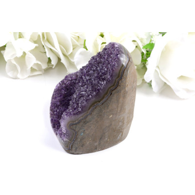 Ametyst geoda č. 1042 (107x87x85 mm) | Levné Minerály
