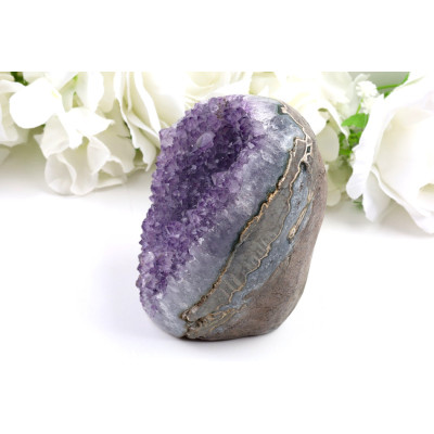Ametyst geoda č. 1043 (122x80x73 mm) | Levné Minerály
