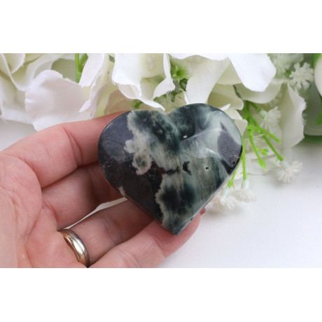 Srdce ocean jaspis č. 1055 (51x45x25 mm) | Levné Minerály