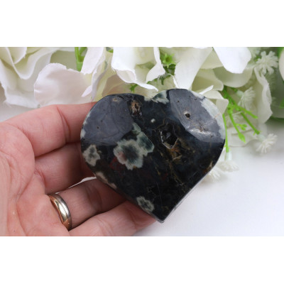 Srdce Ocean Jaspis (59x54x23 mm) | Levné Minerály