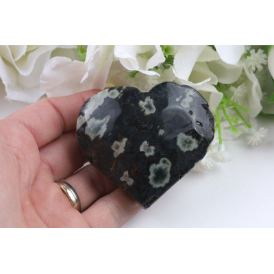 Srdce Ocean Jaspis (59x54x23 mm) | Levné Minerály
