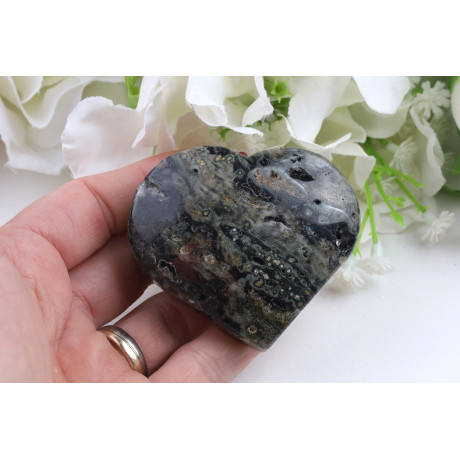 Srdce ocean jaspis č. 1060 (59 mm) | Levné Minerály