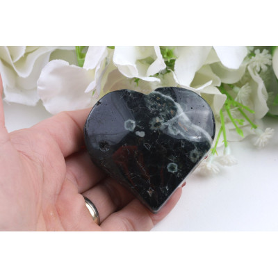 Srdce Ocean jaspis (55x51x26 mm) | Levné Minerály