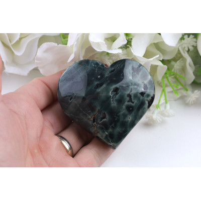 Srdce ocean jaspis č. 1062 (57x52x25 mm) | Levné Minerály