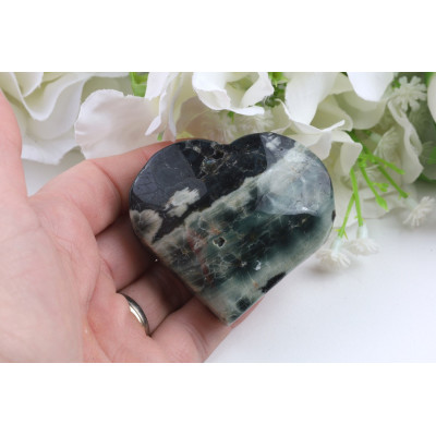 Srdce Ocean Jaspis č. 1064 (56x51x24 mm) | Levné Minerály