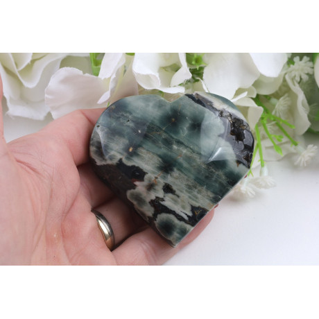 Srdce Ocean Jaspis č. 1066 (60x56x21 mm) | Levné Minerály