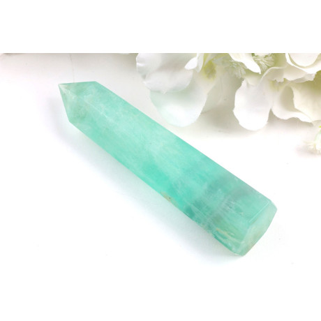 Obelisk Zelený fluorit č. 1068 | Levné Minerály