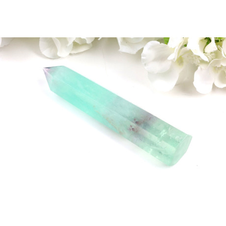 Obelisk Zelený fluorit č. 1072 (129 mm) | Levné Minerály