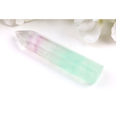 Obelisk Zelený fluorit č. 1074 (109 mm) | Levné Minerály