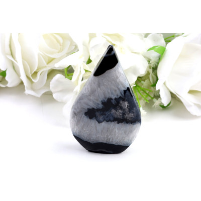 Špice černý sardonyx (99 mm) | Levné Minerály