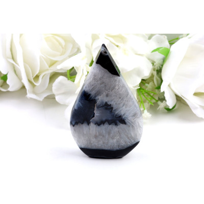 Špice černý sardonyx (99 mm) | Levné Minerály