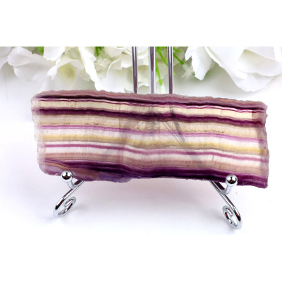 Plátek Duhový fluorit 116x46x10 mm | Levné Minerály