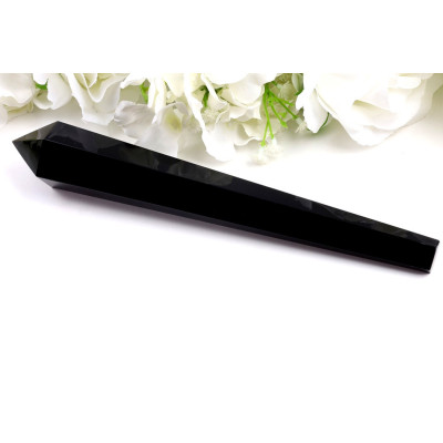 Hůlka Černý obsidián č. 1097 (230 mm) | Levné Minerály