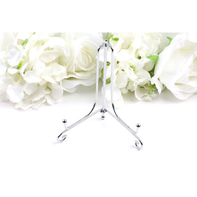 Stojánek na plátky stříbrný 123mm | Levné Minerály