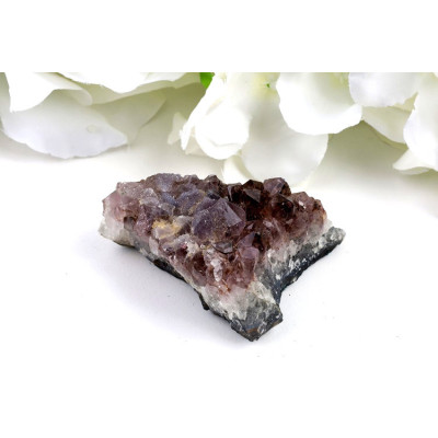 Ametyst drúza č. 98 (65x53x37 mm) – fialová energie z Brazílie