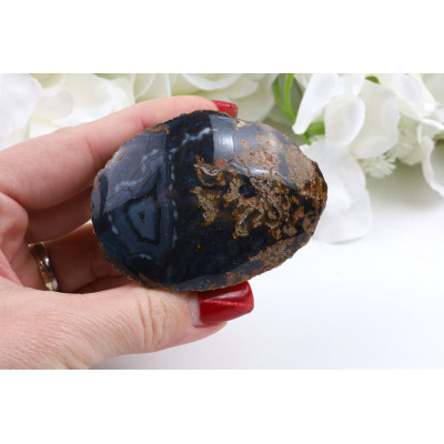 Leštěný řez Timor achát (64x48x30 mm) | Levné Minerály