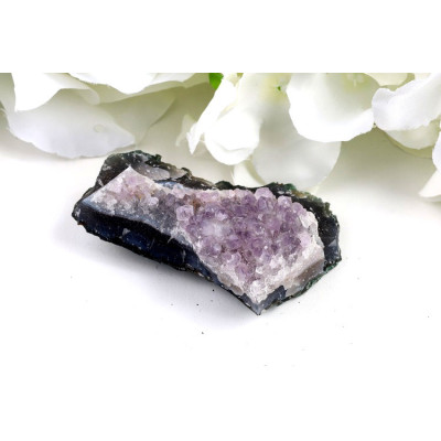 Ametyst drúza č. 99 – jemná fialová krása z Brazílie