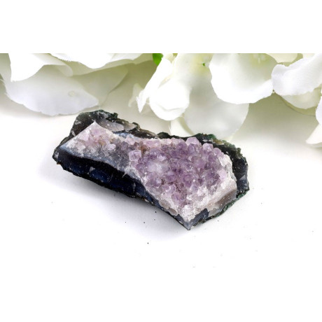 Ametyst drúza č. 99 – jemná fialová krása z Brazílie