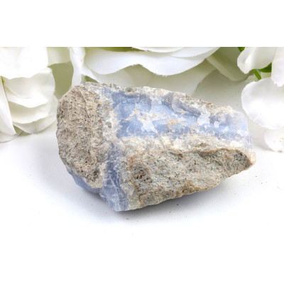 Modrý chalcedon č. 1147 (84x53x36 mm) | Levné Minerály