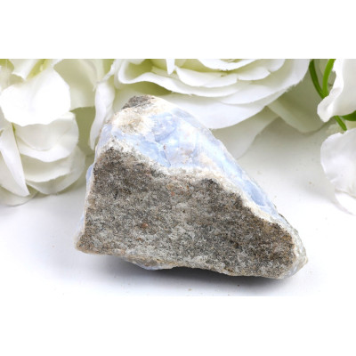 Modrý chalcedon č. 1148 (82mm) | Levné Minerály