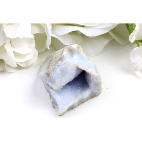 Modrý chalcedon č. 1151 (66x50x49 mm) | Levné Minerály