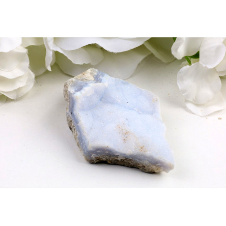 Modrý chalcedon č. 1152 (86x54x31 mm) | Levné Minerály