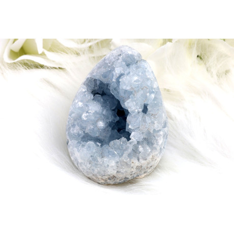 Vejce Celestin č. 1153 (65x51x47 mm) | Levné Minerály