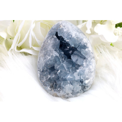 Vejce Celestin č. 1154 (86x64x46 mm) | Levné Minerály