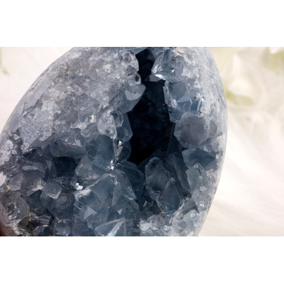 Vejce Celestin č. 1154 (86x64x46 mm) | Levné Minerály