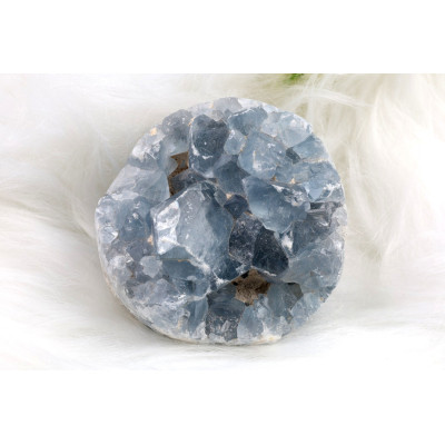 Surová koule Celestin 67 mm | Levné Minerály