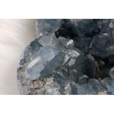 Srdce Celestin č. 1157 (133x112x61 mm) | Levné Minerály