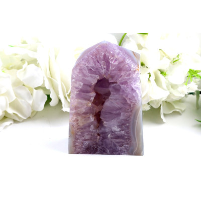 Věž Ametyst achát č. 1158 (112 mm) | Levné Minerály