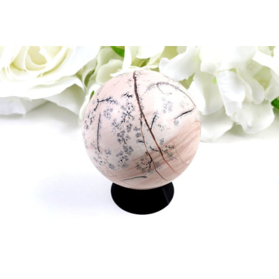 Koule Jaspis obrázkový 58mm | Unikátní minerál pro sběratele