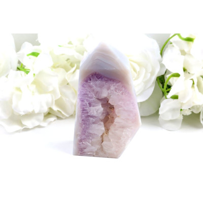 Věž Ametyst achát č. 1159 (114x62x26 mm) | Levné Minerály