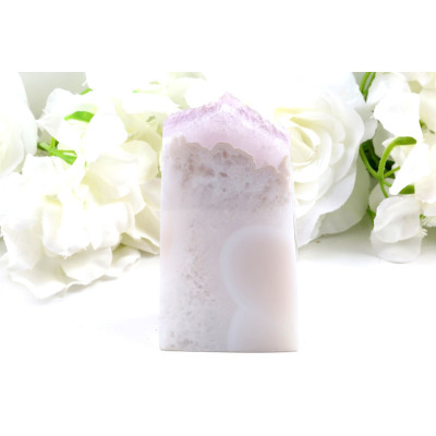 Věž Ametyst achát 145x49x30 mm | Levné Minerály