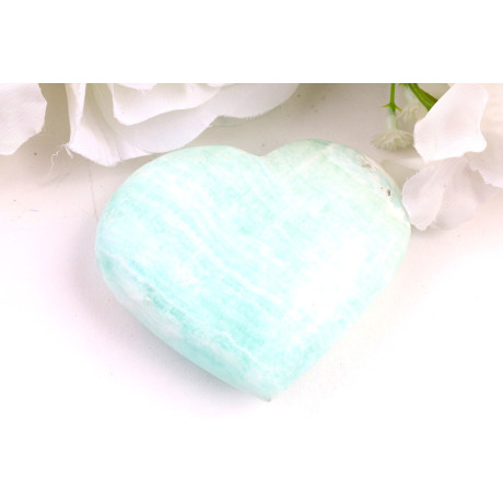 Srdce z modrého aragonitu č. 280 | Levné Minerály