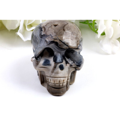 Lebka fluorescenční achát 86x60x65 mm | Levné Minerály