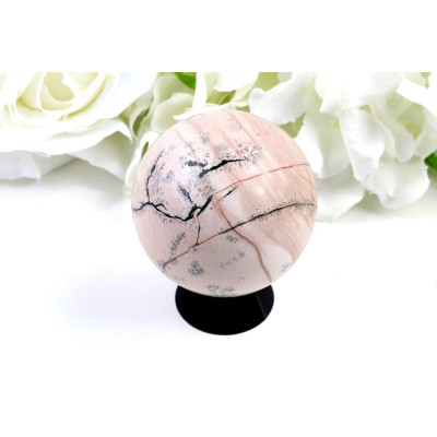 Koule Jaspis obrázkový 58mm | Unikátní minerál pro sběratele