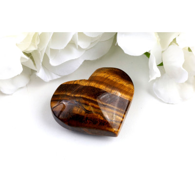 Srdce z tygřího oka č. 1183 | Levné Minerály
