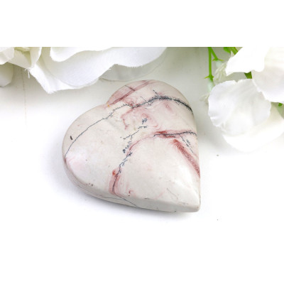 Srdce z obrázkového jaspisu č. 1196 | Levné Minerály