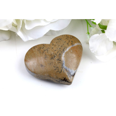 Srdce z Obrázkového jaspisu č. 1202 | Levné Minerály