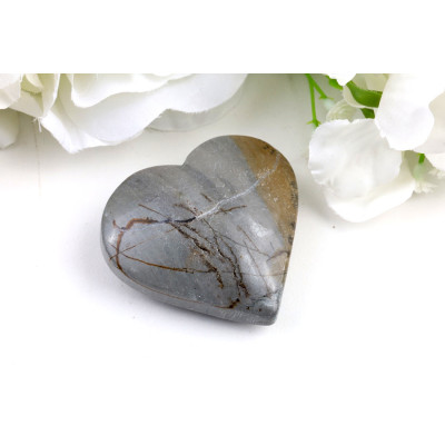 Srdce z obrázkového jaspisu č. 1203 | Levné Minerály