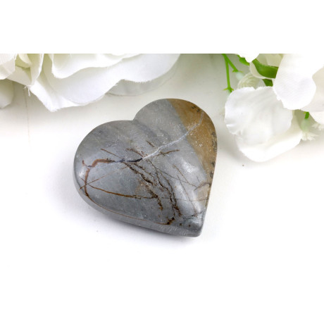 Srdce z obrázkového jaspisu č. 1203 | Levné Minerály