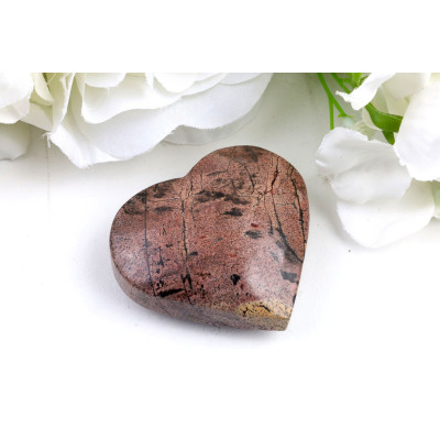 Srdce z obrázkového jaspisu č. 1204 | Levné Minerály