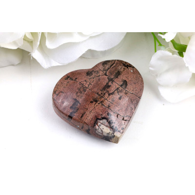 Srdce z obrázkového jaspisu č. 1204 | Levné Minerály