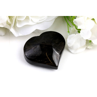 Srdce ze zlatého obsidiánu č. 1209 | Levné Minerály