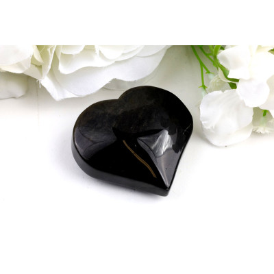Srdce ze zlatého obsidiánu č. 1209 | Levné Minerály